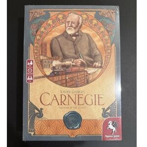 Carnegie Board Game Pegasus Spiele Factory Sealed NEW